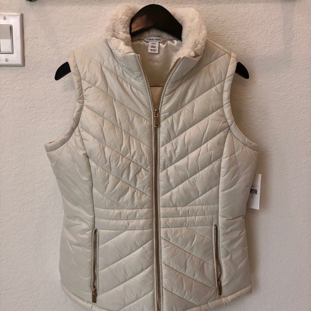 Calvin Klein White Vest